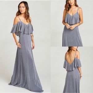 NWT Show Me Your Mumu Renee Ruffle Maxi‎ Dress
